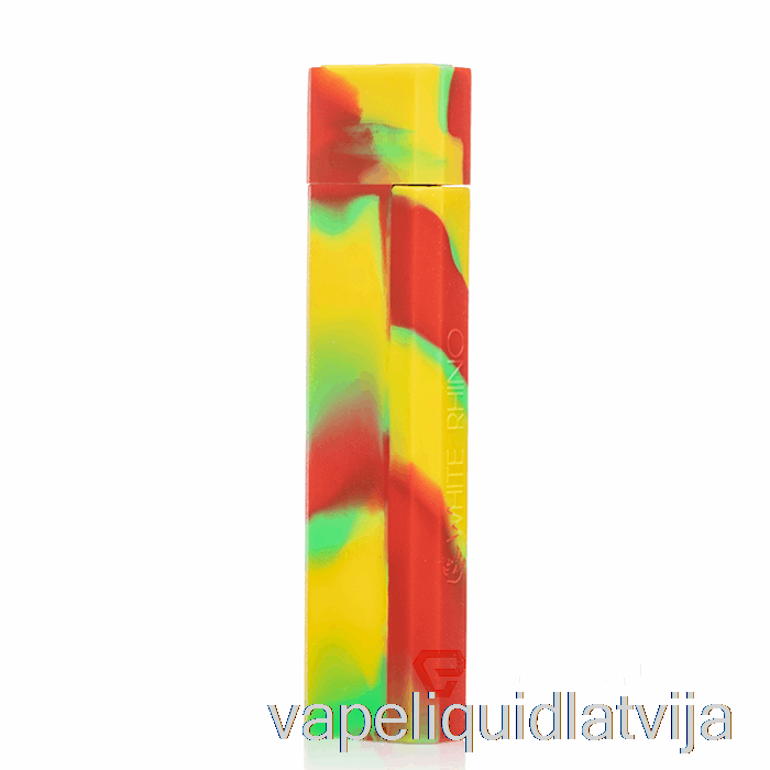 Balta Degunradžu Silikona Dab Out [pyrex] Rasta Vape šķidrums